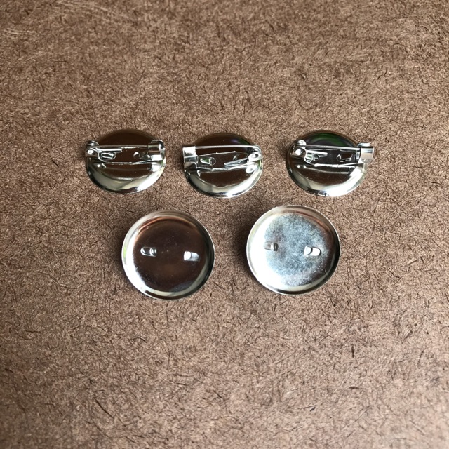 Đế cài áo tròn. ( combo 5 cái)