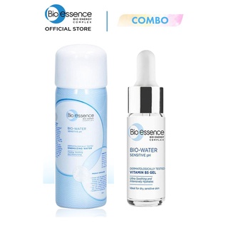 [Gift] Combo Nước khoáng dưỡng da Bio-Essence Energizing Water 30ml+Tinh chất phục hồi và cấp ẩm Bio-Essence Vitamin B5