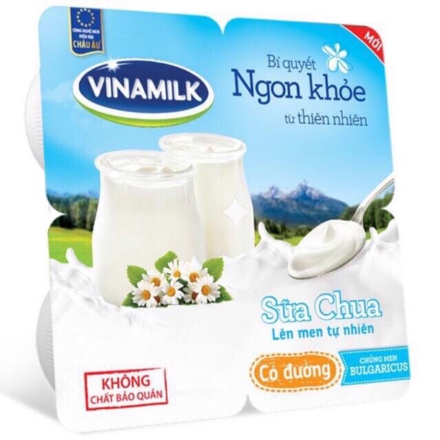Sữa chua ăn Vinamilk (lốc 4 hộp)