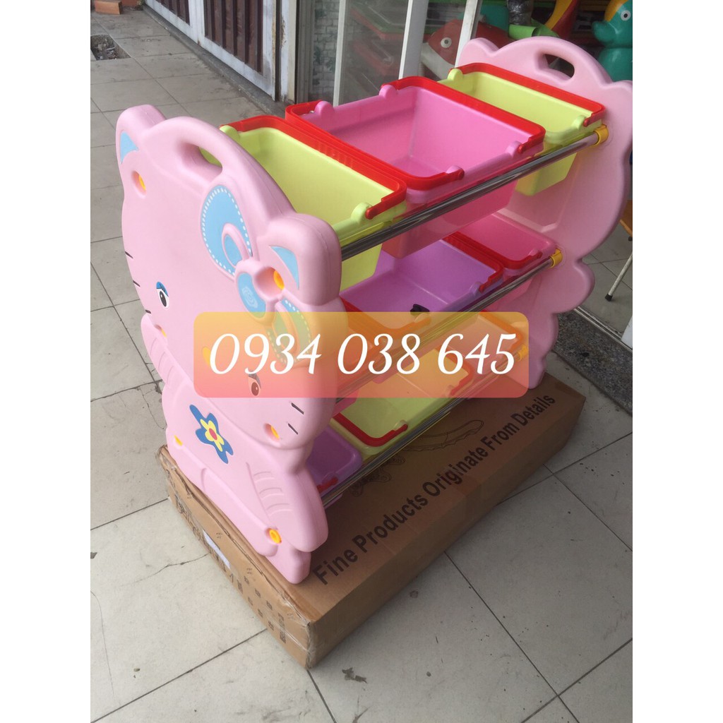 Kệ Nhựa 3 Tầng Cho Trẻ Mầm Non Giá Rẻ | BigBuy360 - bigbuy360.vn