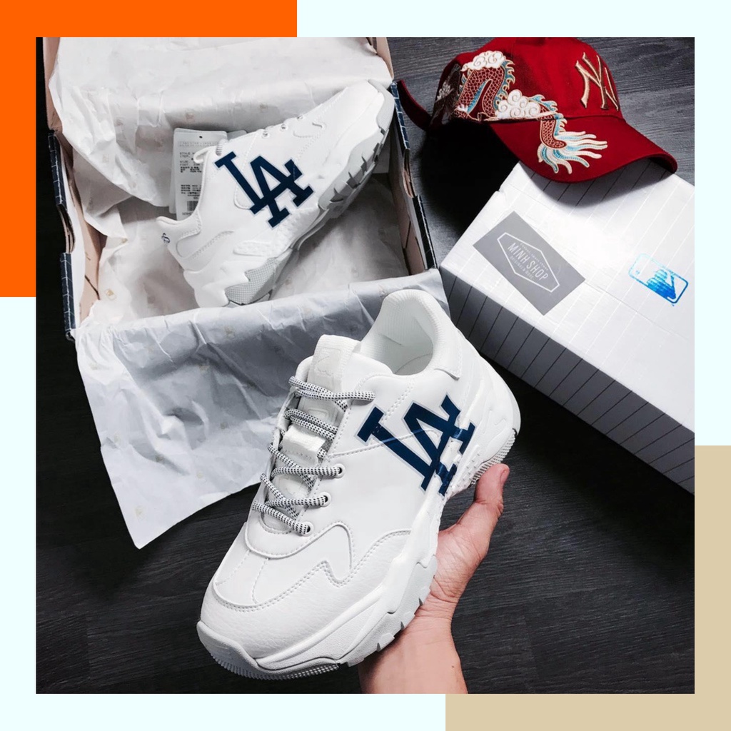 Giày MLB LA Cao Cấp Tăng Chiều Cao 6cm Nam Nữ Hàng Cao Cấp Full Box + Bill | BigBuy360 - bigbuy360.vn