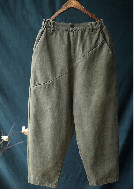 Quần kaki cúc khoá chun lưng kiểu hiphop cá tính | BigBuy360 - bigbuy360.vn