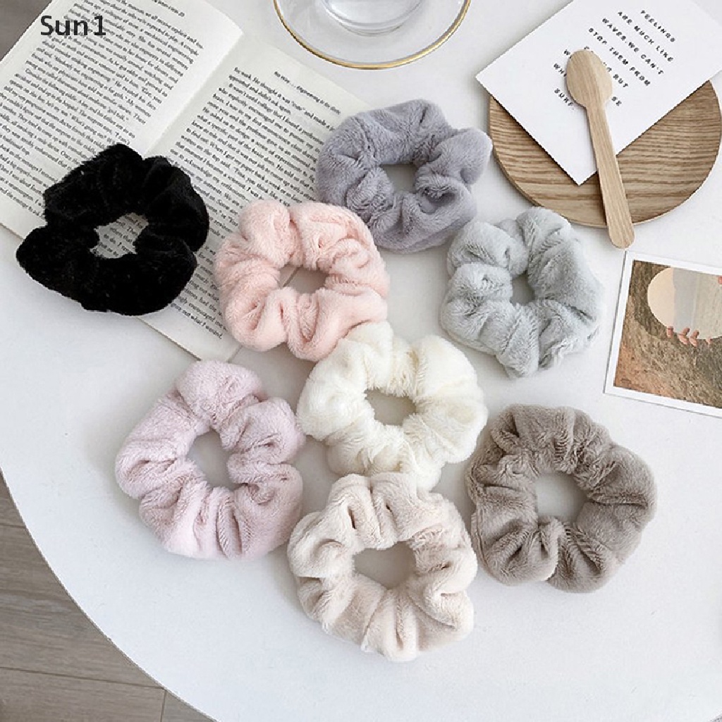 1 Dây Buộc Tóc Mềm Mại Co Giãn
