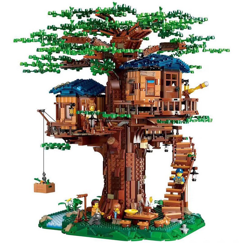 [Mã LIFE0503TOYS1 giảm 10% đơn 150k] Đồ chơi Lắp ghép Mô hình Tree House Xếp hình Ngôi Nhà Trên Cây C6007