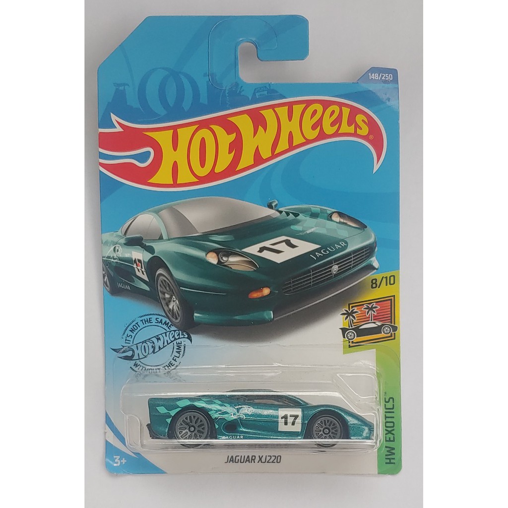 Xe mô hình tỉ lệ 1:64 Hot Wheels T-4 JAGUAR XJ220 số 17