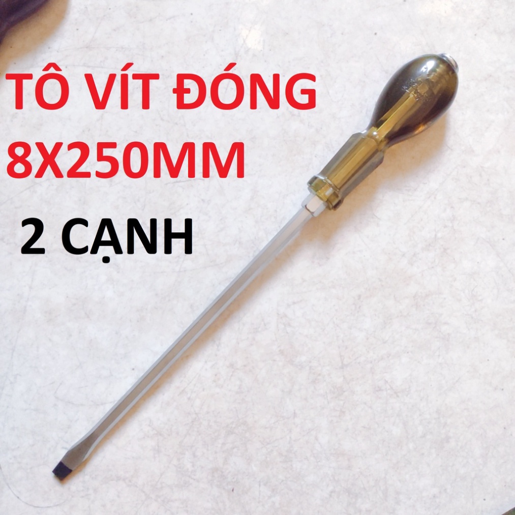 Tô vít đóng phi 6mm hoặc 8mm  KAPUSI các kích thước