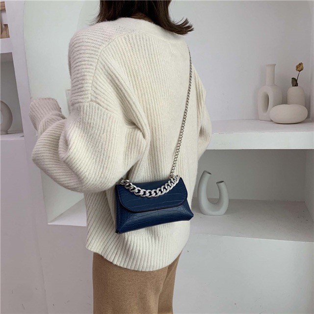 [Mã FAMAYWA2 giảm 10K đơn 50K] Túi đeo chéo nữ 💖Freeship 💖 Túi da giá rẻ NEGA đeo ngang eo bụng cực cá tính và chất 2020 | BigBuy360 - bigbuy360.vn