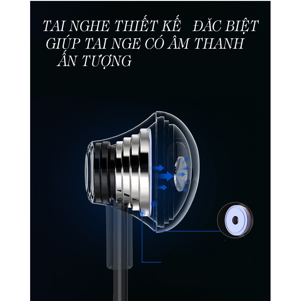 Tai nghe bluetooth 5.0 thể thao không dây DD8 Siêu bass nghe nhạc cực hay thích hợp tập gym, chạy bộ