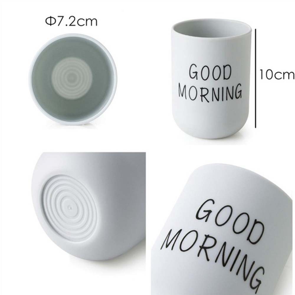 Giá Đỡ Bàn Chải Đánh Răng Bằng Nhựa Chống Trượt Phong Cách Bắc Âu