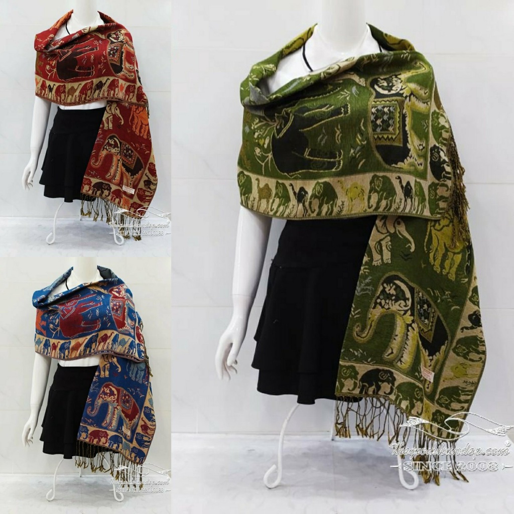 Khăn choàng chống nắng Pashmina 5023_A - Khăn choàng cổ - Giá sỉ
