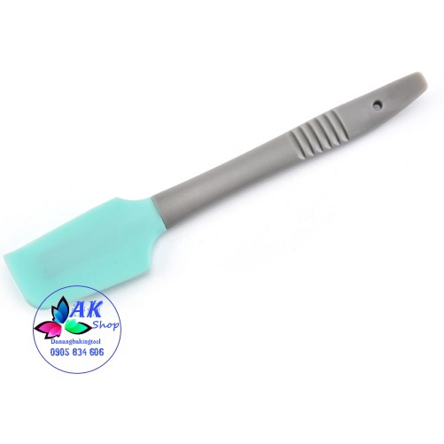 CÂY VÉT BỘT SPATULA SILICON (LƯỠI CONG)