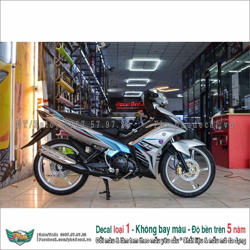 tem rời exciter  135 bạc kỉ niệm