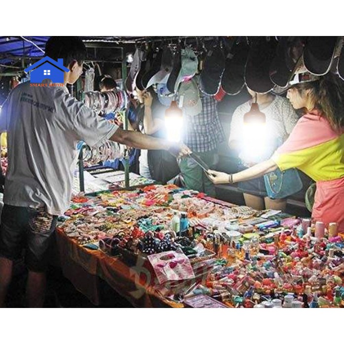 Đèn Tích Điện Năng Lượng Mặt Trời 80W Siêu Sáng Chồng Thấm Nước BẢO HÀNH 1 NĂM