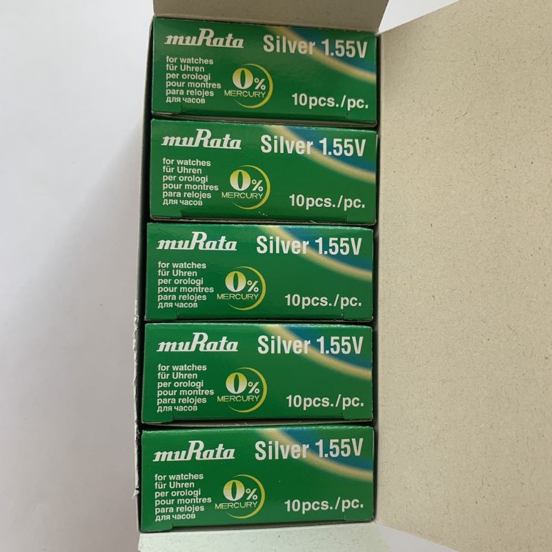 pin đồng hồ murata 371 sr920sw chính hãng silver 1.55v giá 1 viên
