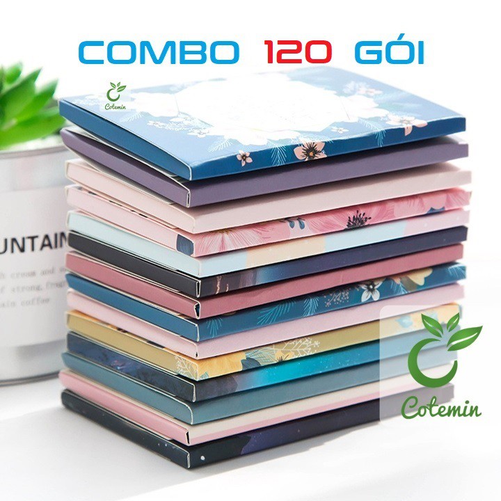 COMBO 120 Giấy Thấm Dầu Gói 50 Tờ COTEMIN