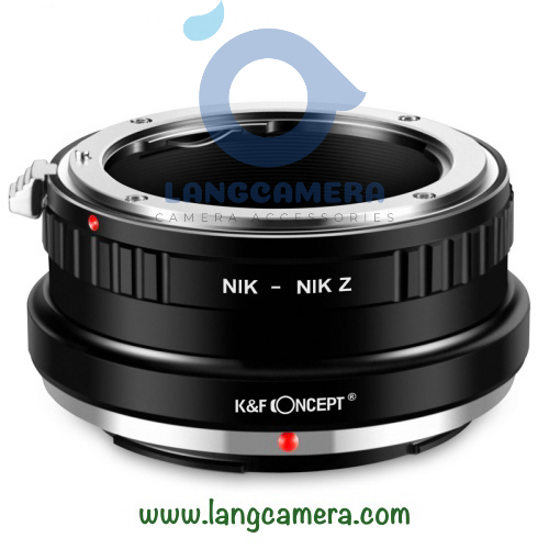 Ngàm chuyển AI - Nikon Z hiệu K&amp;F Concept (sử dụng lens Nikon trên máy Nikon Z)