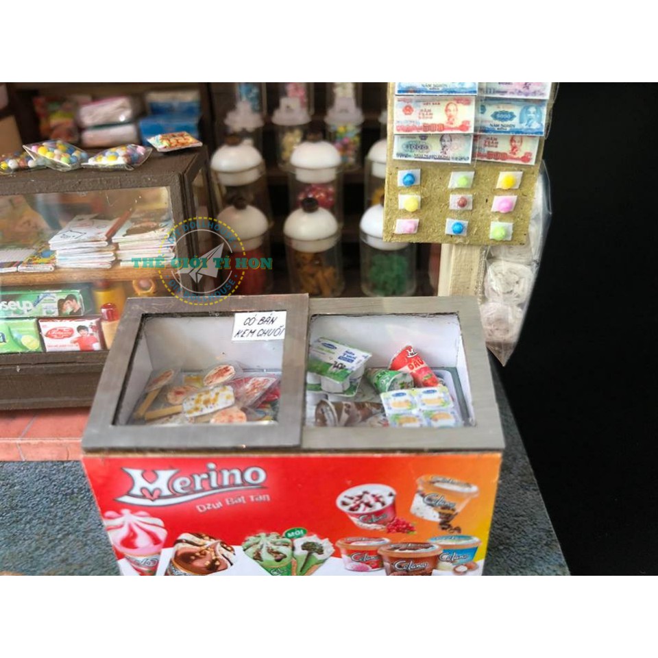 MÔ HÌNH SÀI GÒN XƯA VÀ NAY - TIỆM SẠP KHÔ - SG01