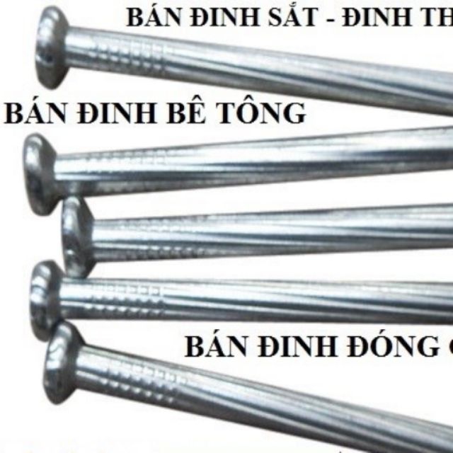 ĐINH THÉP TRẮNG, VÀNG