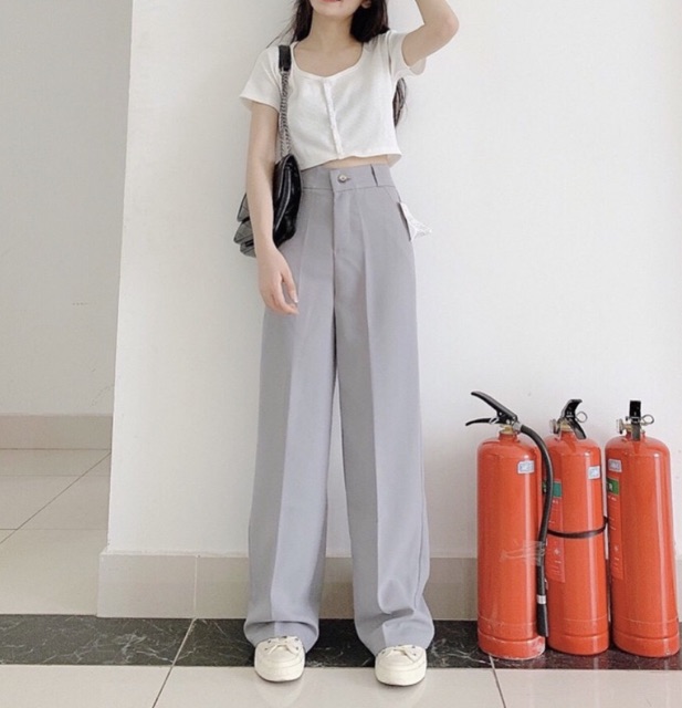Quần culottes dáng dài siêu hách chân ( 97cm )