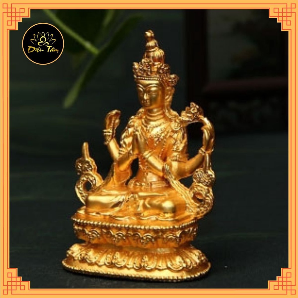 Tượng phật Quan Âm tứ thủ - Tượng phật mật tông Diệu Tâm