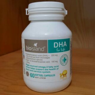 DHA cho bé của Úc lọ 60 viên