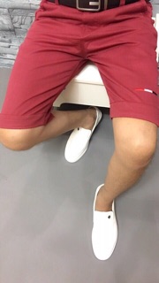 Quần short nam kaki
