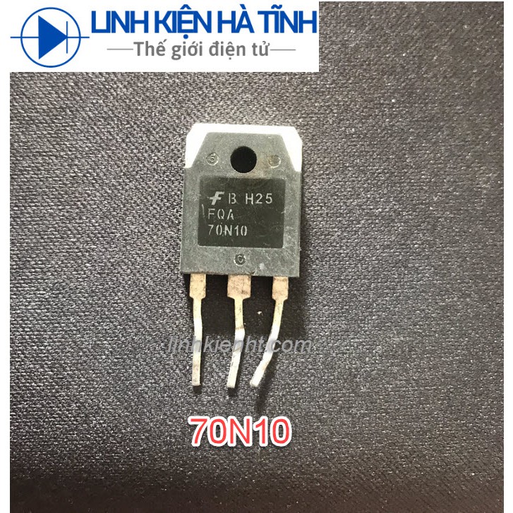 Mosfet N-Channel FQA70N10 70N10 100V 70A TO-3P tháo máy