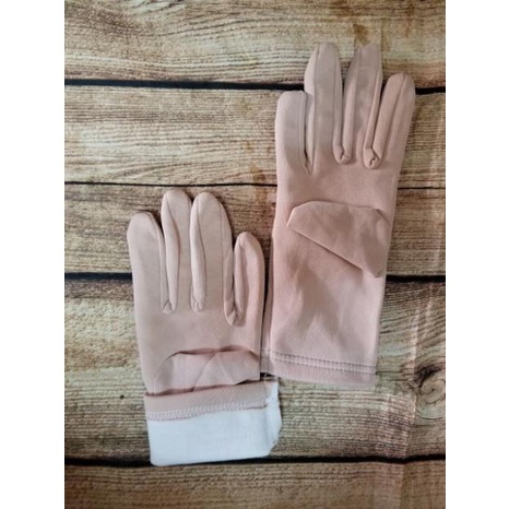 Gang tay chống nắng màu trơn, cotton 2 lớp dầy mềm đủ size