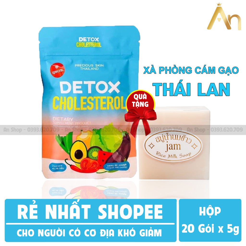 DETOX CHOLESTEROL DẠNG VIÊN THÁI LAN