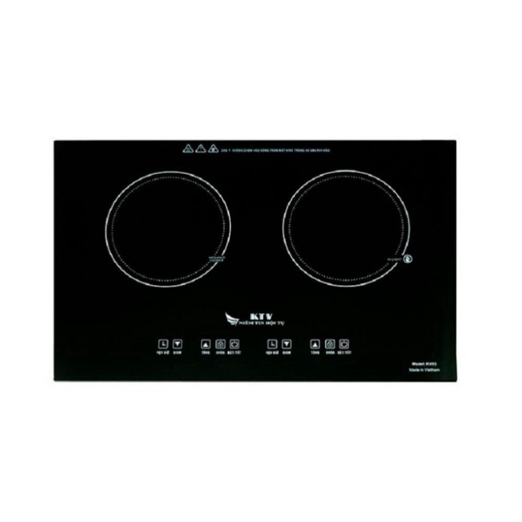 BẾP ĐÔI TỪ KẾT HỢP HỒNG NGOẠI KTV KV-03 Hàng chính hãng