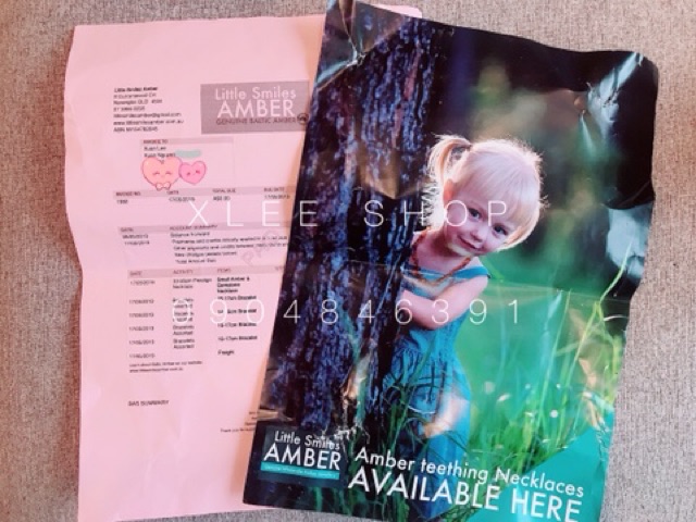 Vòng cổ Little Smiles Amber chính hãng Úc 33-35cm Baby Green Baltic Amber, Moss Agate & Peridot Teething Necklaces