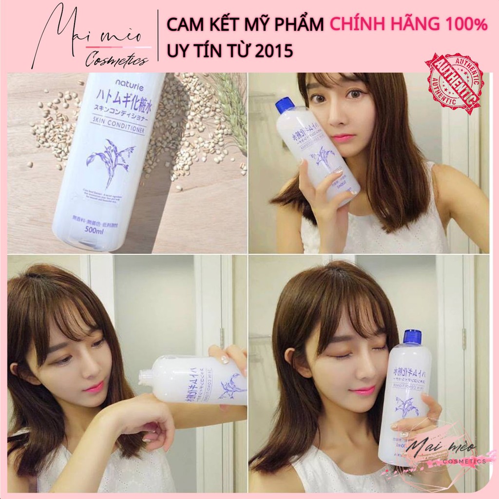 [𝓕𝓻𝓮𝓮𝓼𝓱𝓲𝓹] nước hoa hồng ý dĩ- lotion hatomugi cấp ẩm, dưỡng trắng chiết xuất cây ý dĩ