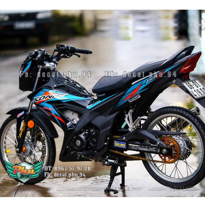 Tem rời Sonic Đen xanh ngọc (W)