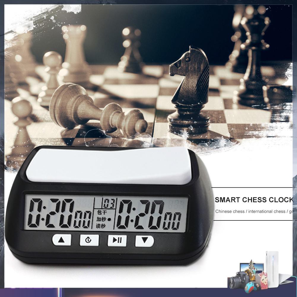 International Chess Clock Timer Digital Count Down Up Chess Game Stopwatch