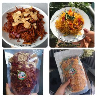 COMBO QUÀ TẶNG KHÔ GÀ LÁ CHANH, GÀ CHÁY TỎI