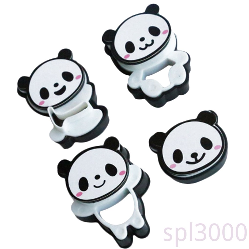 Set 4 Khuôn Cắt Bánh Quy Tạo Hình Gấu Trúc Đáng Yêu
