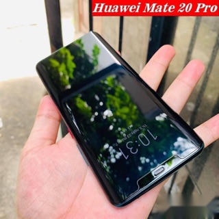 KÍNH CƯỜNG LỰC FULL KEO UV HUAWEI MATE 20 PRO KEO XỊN, DỄ THÁO (KHÁCH Ở XA CÓ TẶNG KÈM ĐÈN UV)