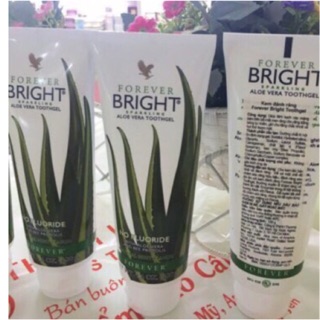 Kem đánh răng Forever Bright Toothgel Lô Hội Kem đánh răng Lô Hội 130g
