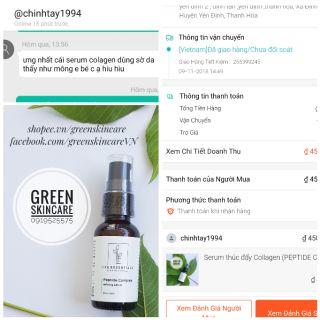 Serum thúc đẩy collagen (Peptide Complex) hãng Life Essentials 30ml
