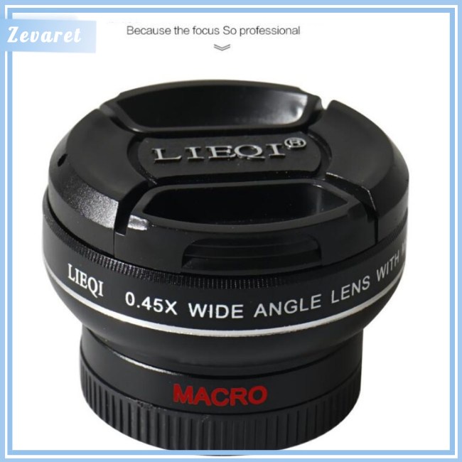 Ống Kính Macro Góc Rộng Zevaret LQ-027 0.45xWide Dành Cho Điện Thoại