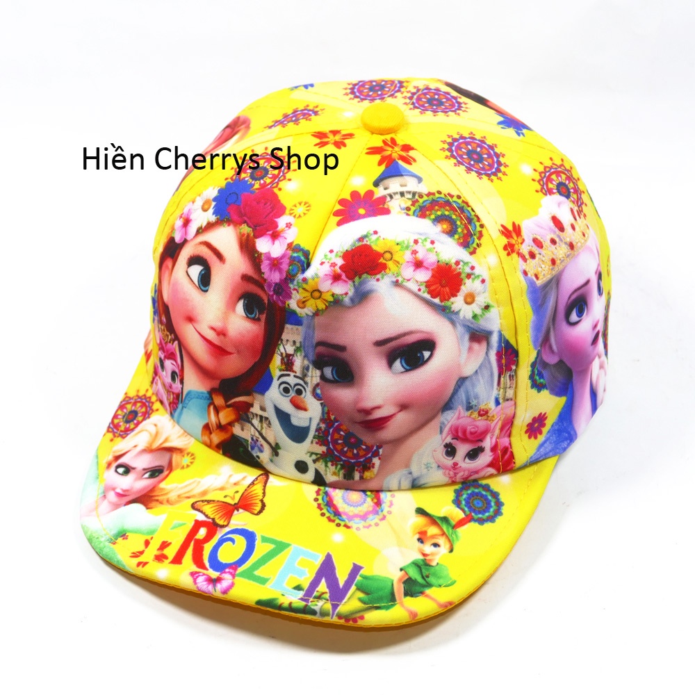 [ Hình thật ]Nón kết nhí công chúa cho trẻ em nhiều màu - Chất liểu vải Cotton cao cấp tạo cảm giác êm ái cho bé