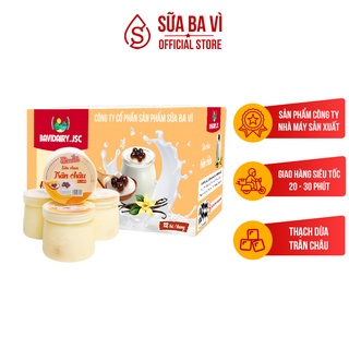 Sữa Chua Trân Châu Ba Vì - Zmilk - Thùng 12 Hũ