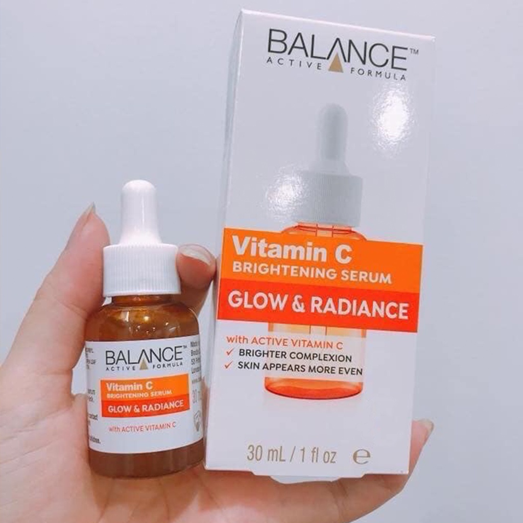 Serum Trắng Da, Mờ Thâm Balance Active Formula Vitamin C Brightening 30ml