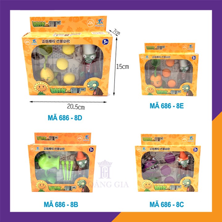 Đồ chơi trẻ em mô hình zombie cây cà chua bắn bóng và nhiều lựa chọn khác - Hgshop - Hàng Cao Cấp - Plants VS Zombie