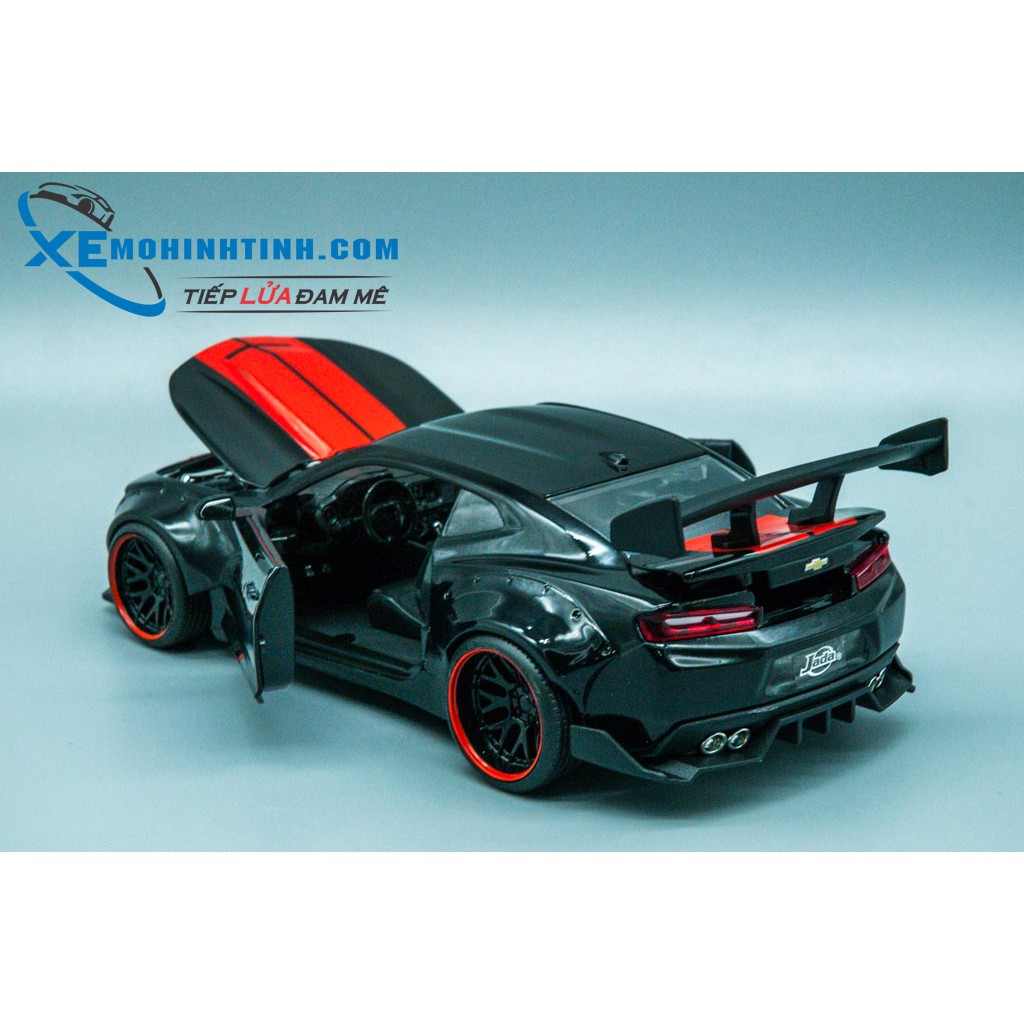 Xe Mô Hình Chevy 2016 Camaro Ss Widebody Gt Wing 1:24 Jada Toys (Đen)