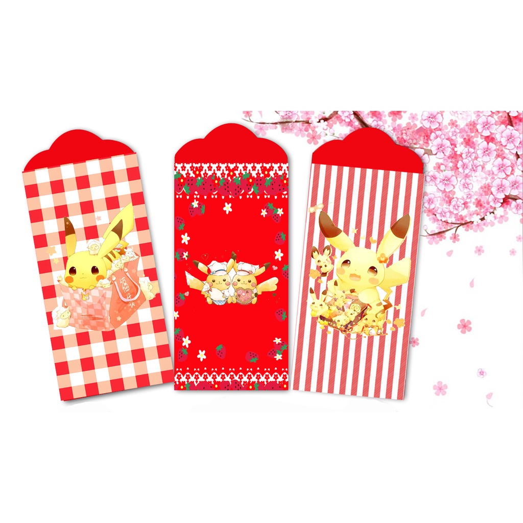 Phong bì chuột vàng Bao lì xì Tết BLX24 8x16cm dễ thương cute hoạt hình