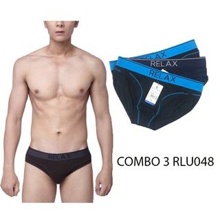 Combo 3 Quần Lót Nam Relax Cotton RLU048