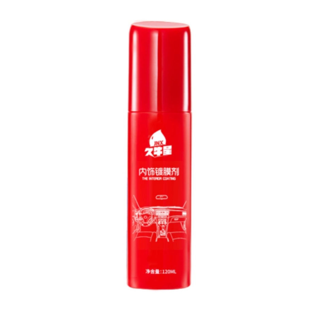 Chai xịt sơn sáng bóng làm mới nội thất ô tô xe hơi JNX 120ml hương chanh bạc hà