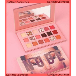 Phấn mắt 18 ô new nude caiji eyeshow palette chính hãng nội địa trung