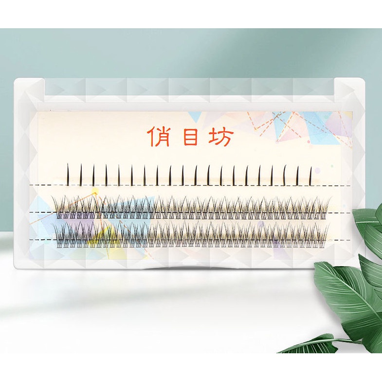 Lông Mi Giả Tự Nối Mi Trụ Mix Mi Chùm 11-9-10mm